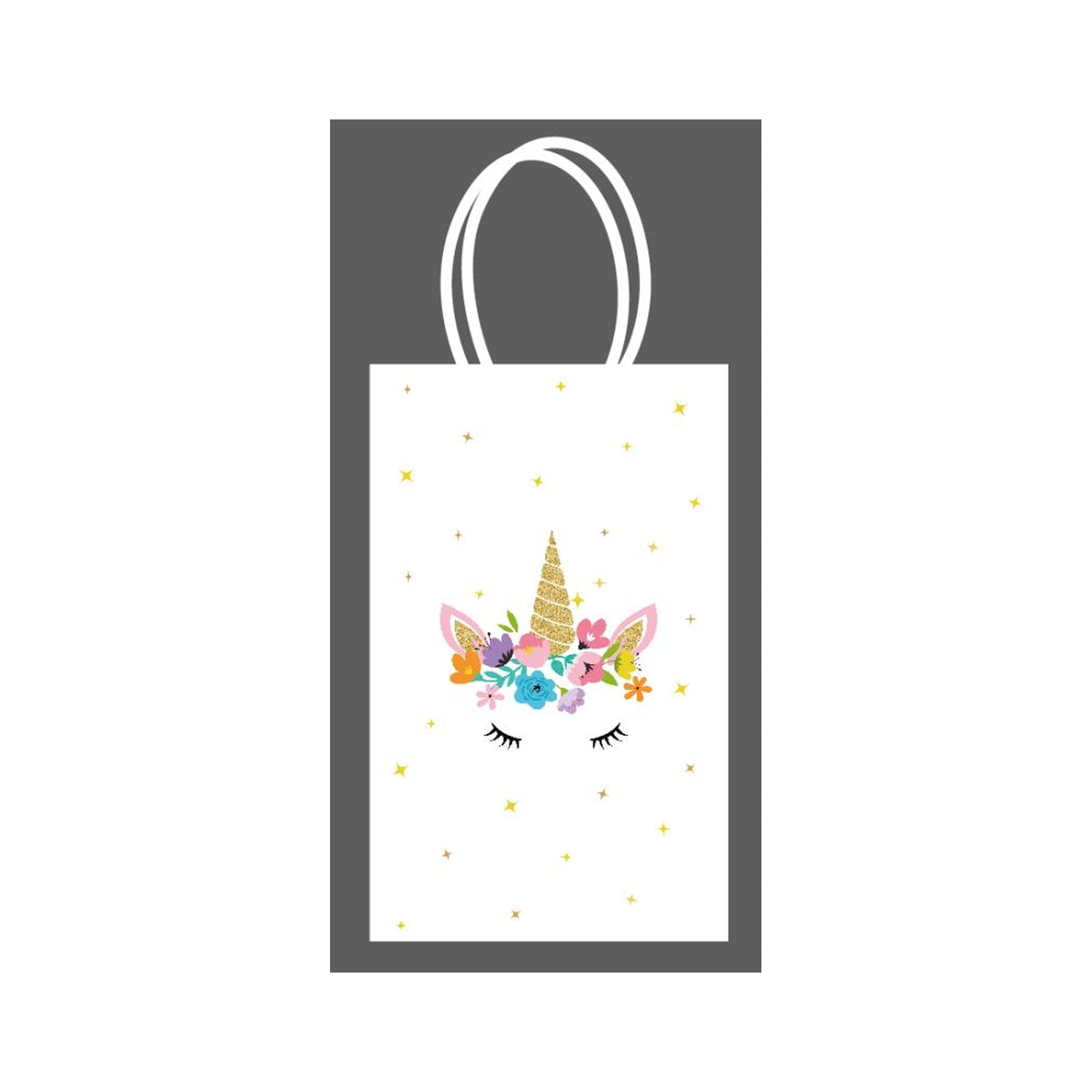 5X8"Craft bags Unicorn